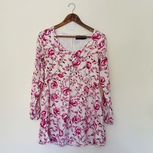 Minkpink Cottagecore Floral Mini Dress